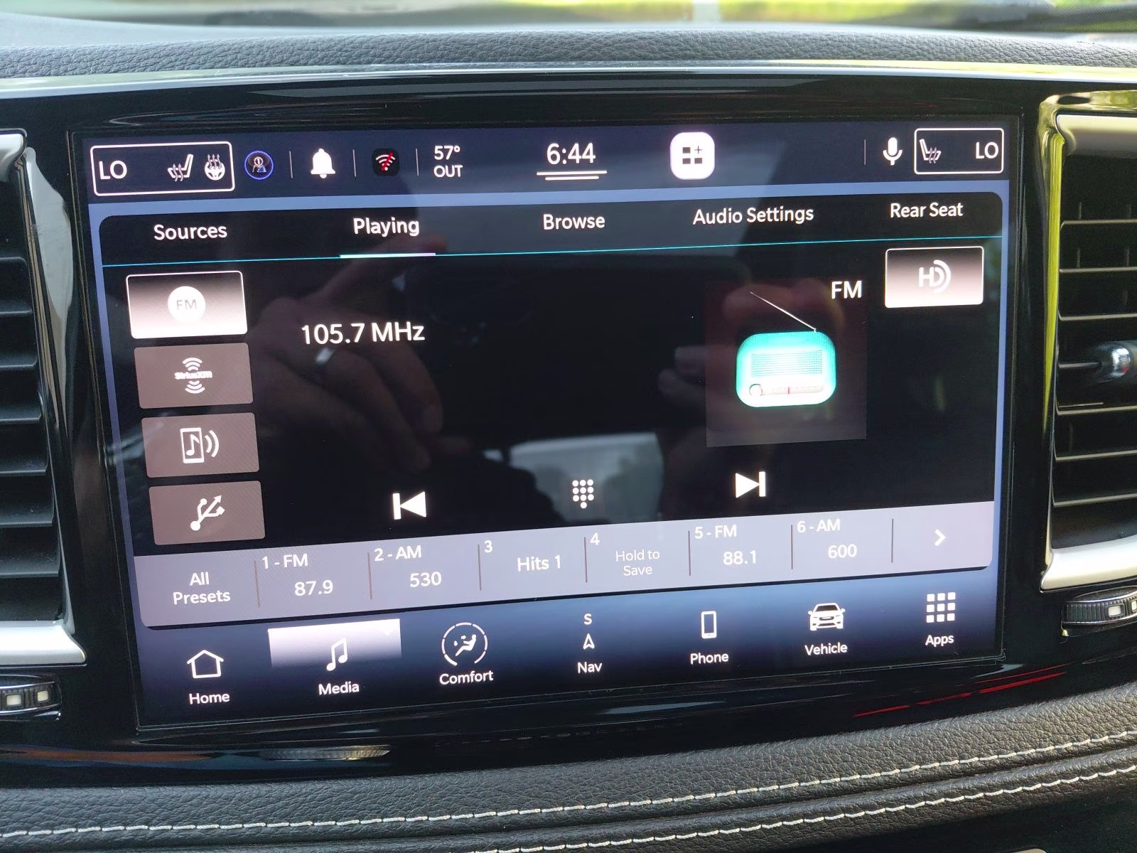 2021 Fathom Blue Pearlcoat Chrysler Pacifica Touring L AWD Van
