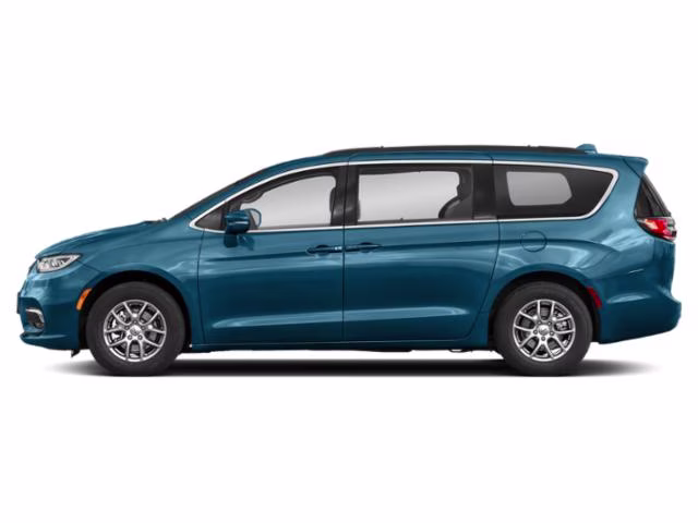 2021 Fathom Blue Pearlcoat Chrysler Pacifica Touring L AWD Van