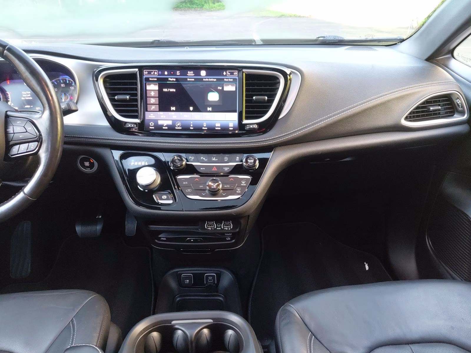 2021 Fathom Blue Pearlcoat Chrysler Pacifica Touring L AWD Van