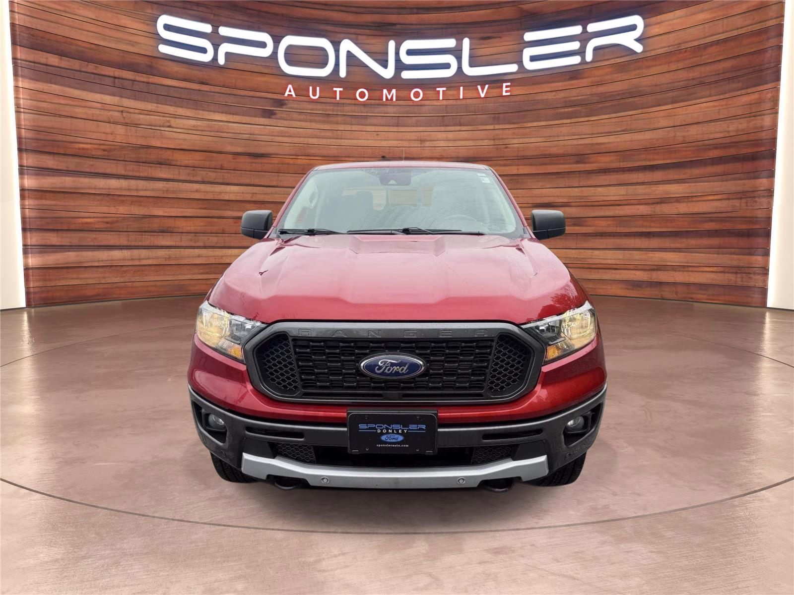 2019 Hot Pepper Red Metallic Tinted Clearcoat Ford Ranger XLT 4X4 Truck