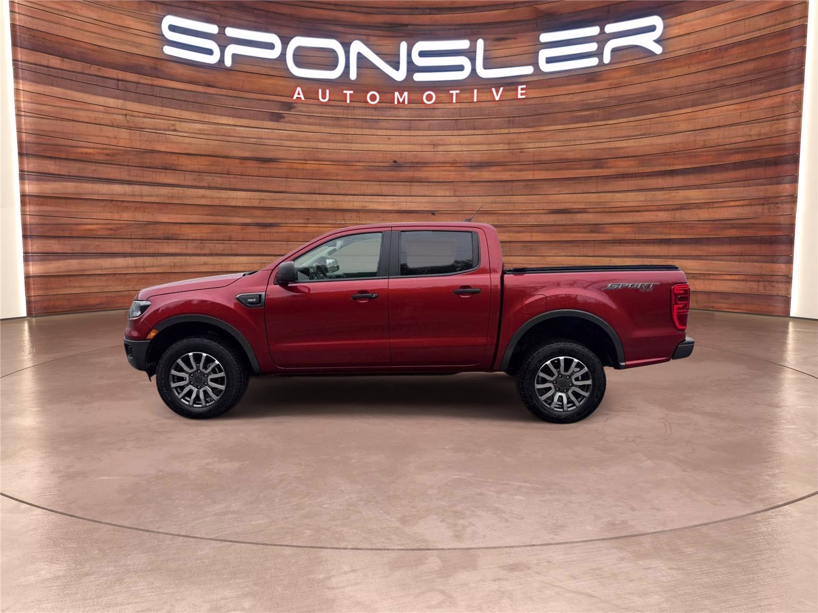 2019 Hot Pepper Red Metallic Tinted Clearcoat Ford Ranger XLT 4X4 Truck