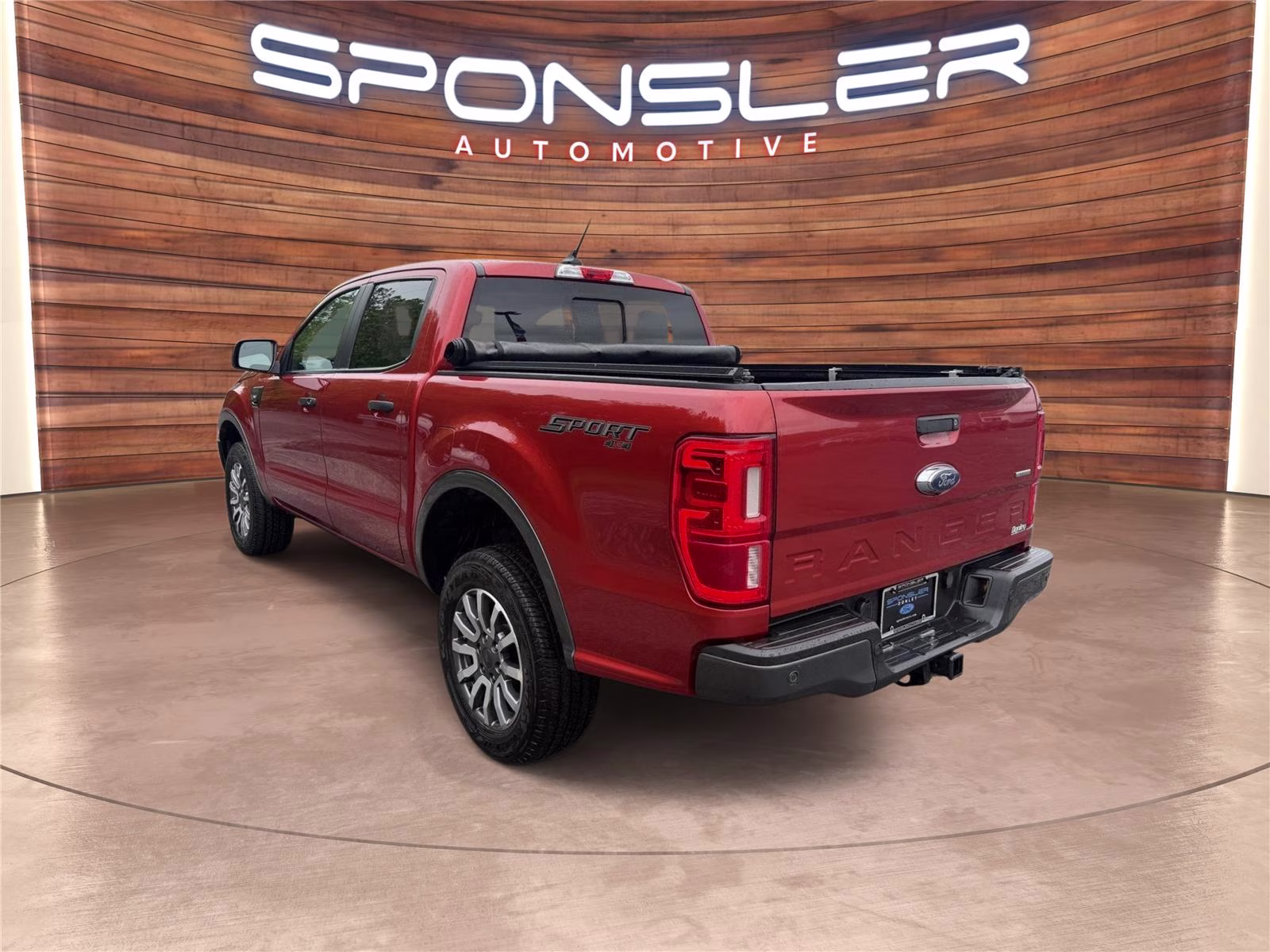2019 Hot Pepper Red Metallic Tinted Clearcoat Ford Ranger XLT 4X4 Truck