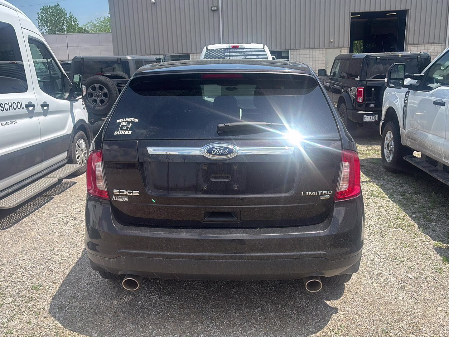 2013 Kodiak Brown Metallic Ford Edge Limited AWD SUV