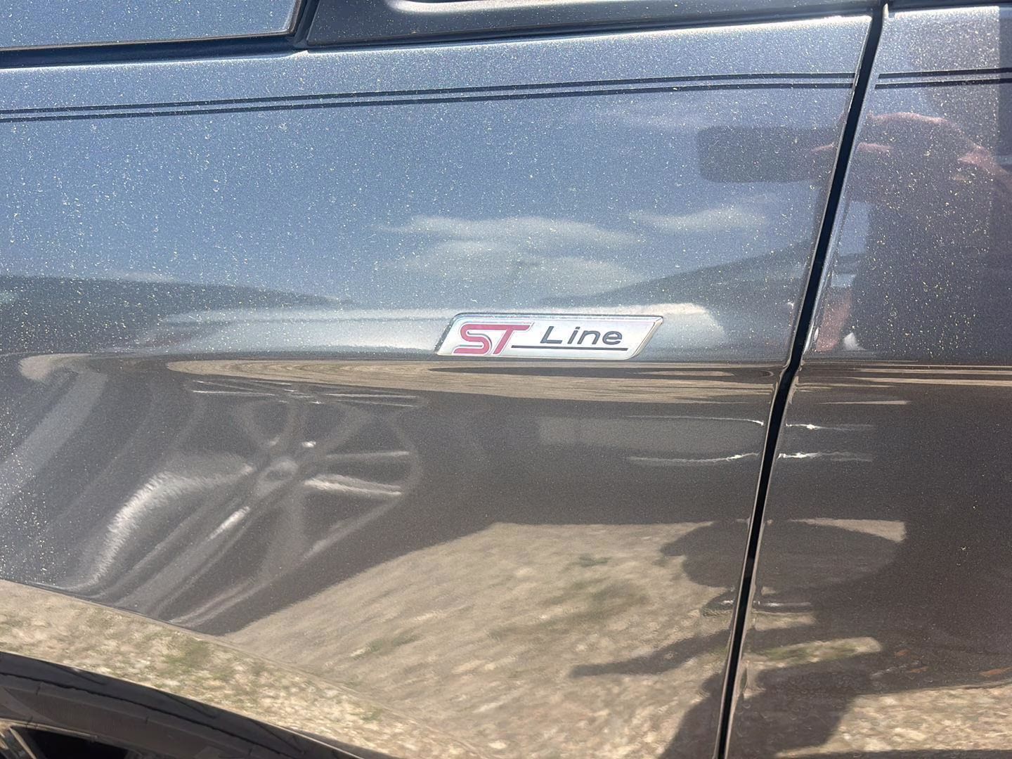 2023 Carbonized Gray Metallic Ford Edge ST-Line AWD SUV