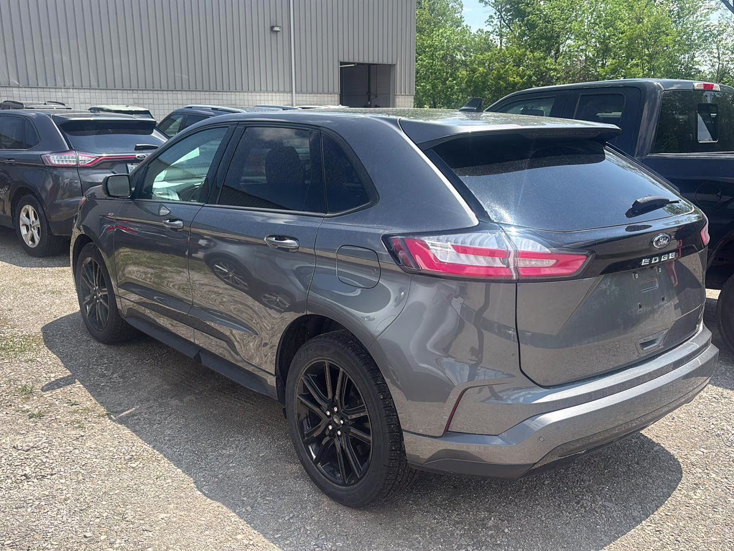 2023 Carbonized Gray Metallic Ford Edge ST-Line AWD SUV