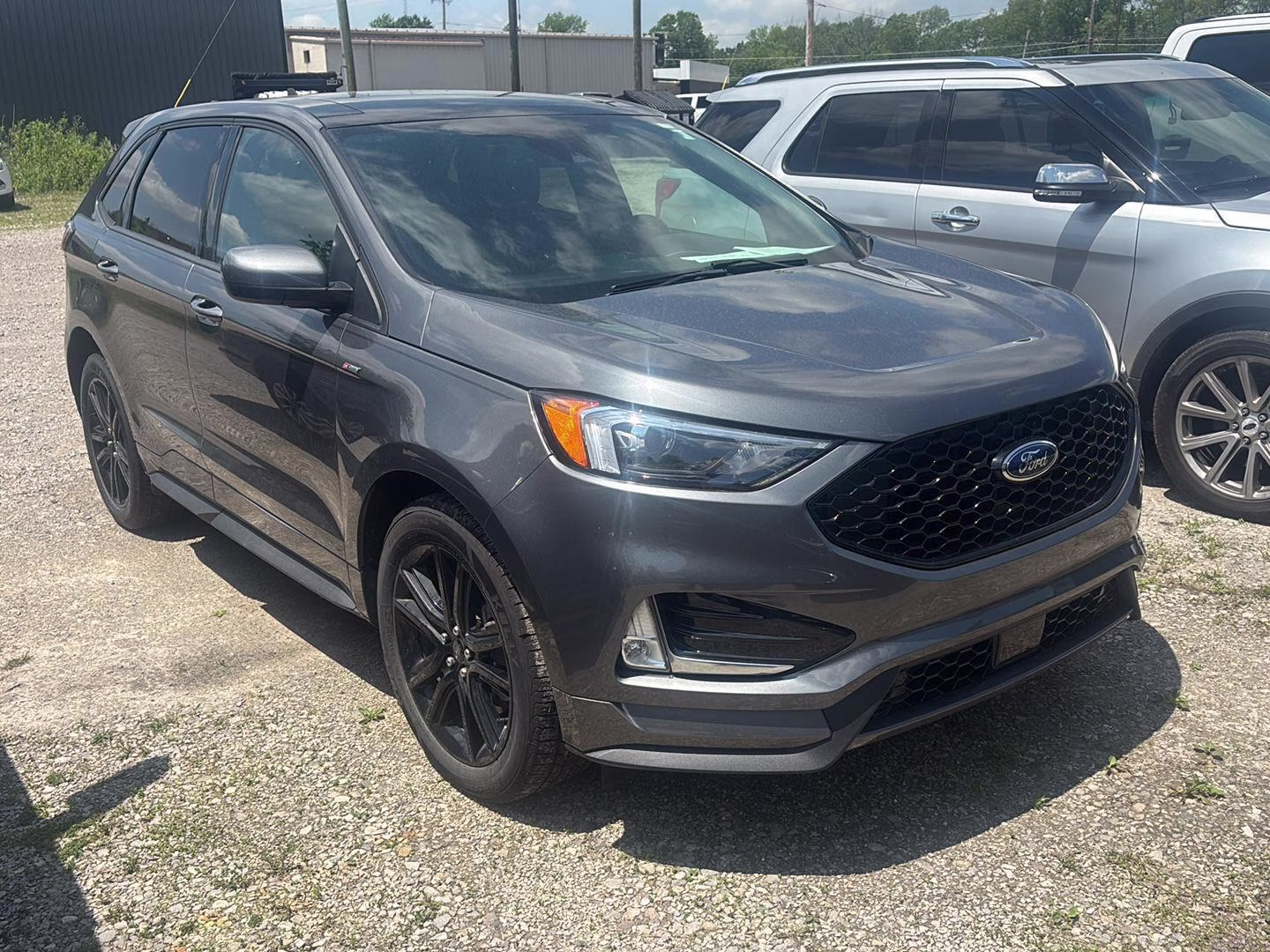 2023 Carbonized Gray Metallic Ford Edge ST-Line AWD SUV
