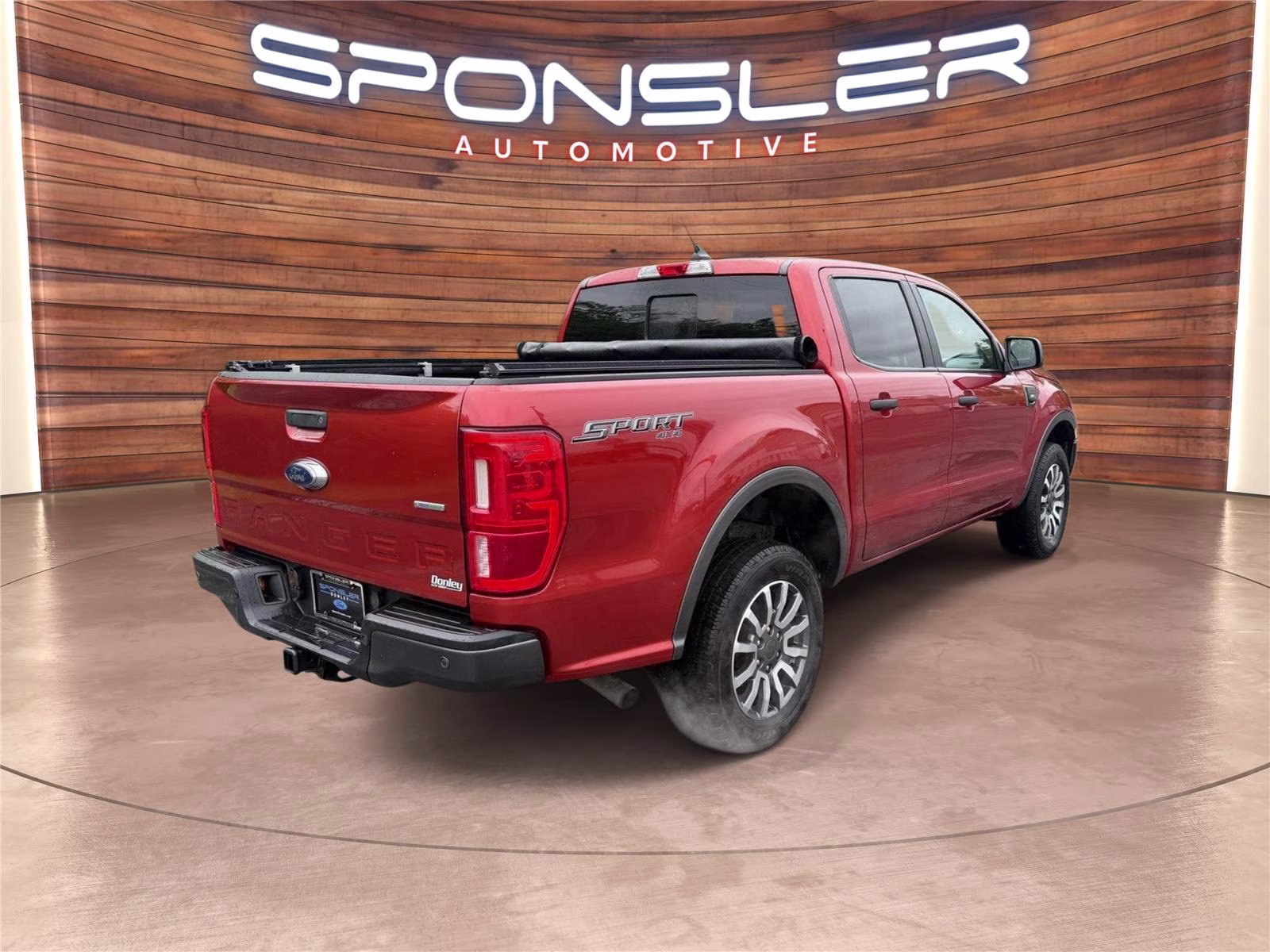 2019 Hot Pepper Red Metallic Tinted Clearcoat Ford Ranger XLT 4X4 Truck