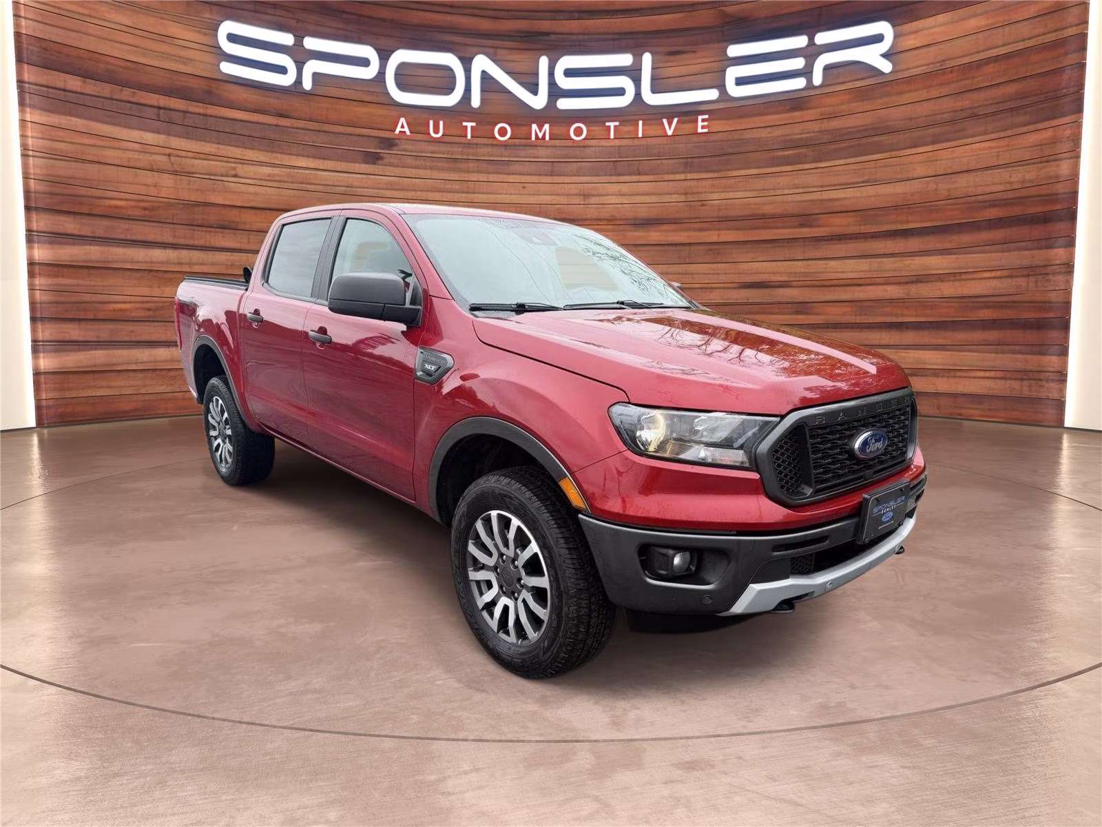 2019 Hot Pepper Red Metallic Tinted Clearcoat Ford Ranger XLT 4X4 Truck