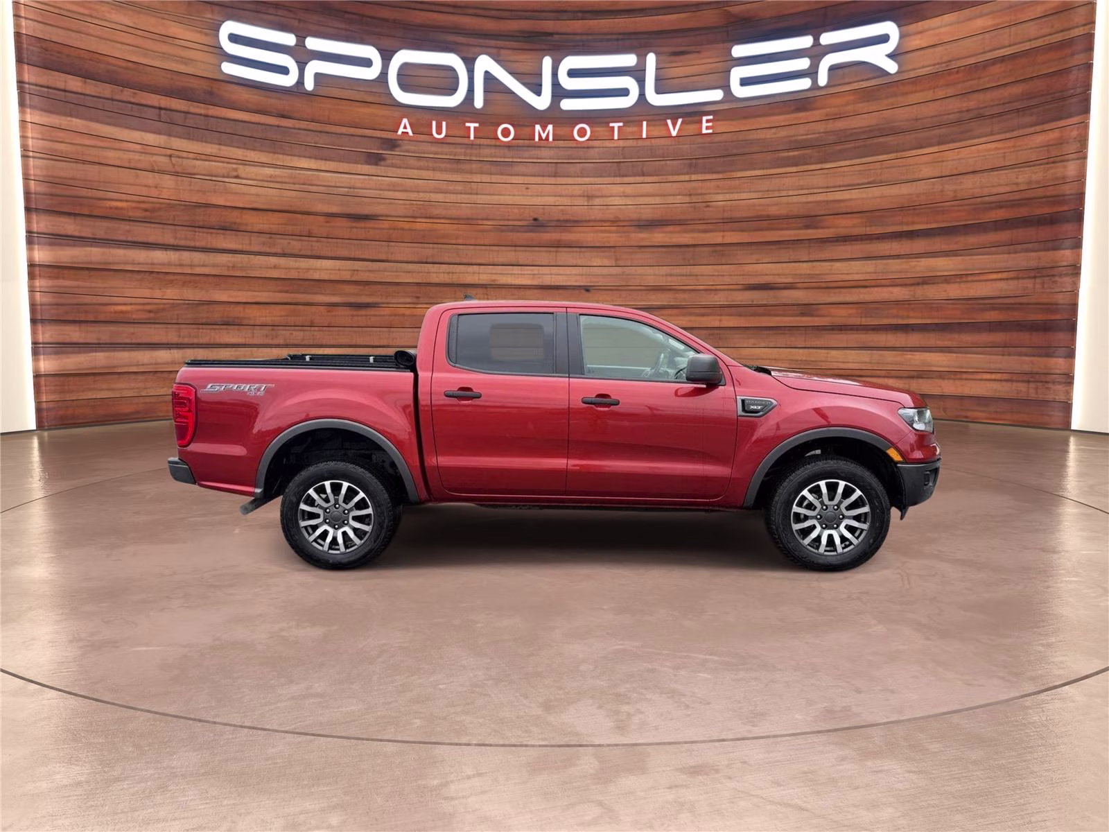 2019 Hot Pepper Red Metallic Tinted Clearcoat Ford Ranger XLT 4X4 Truck