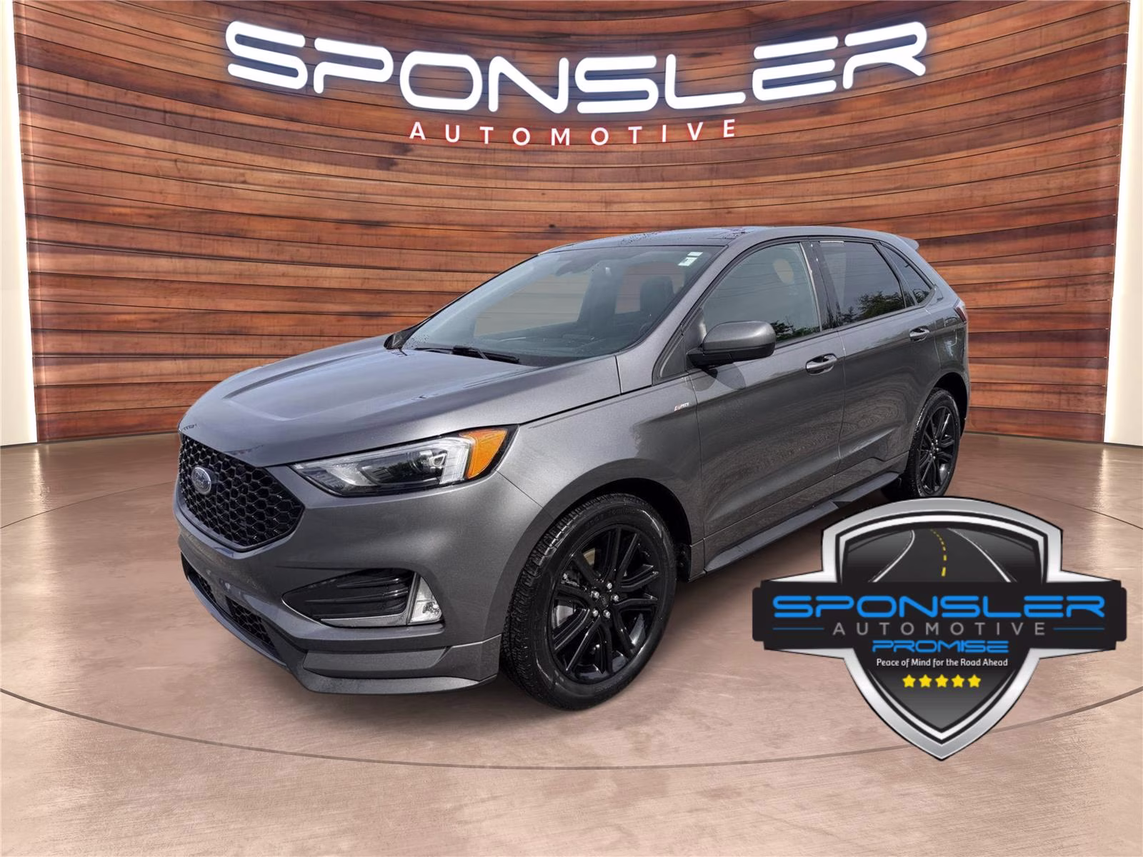2023 Carbonized Gray Metallic Ford Edge ST-Line AWD SUV