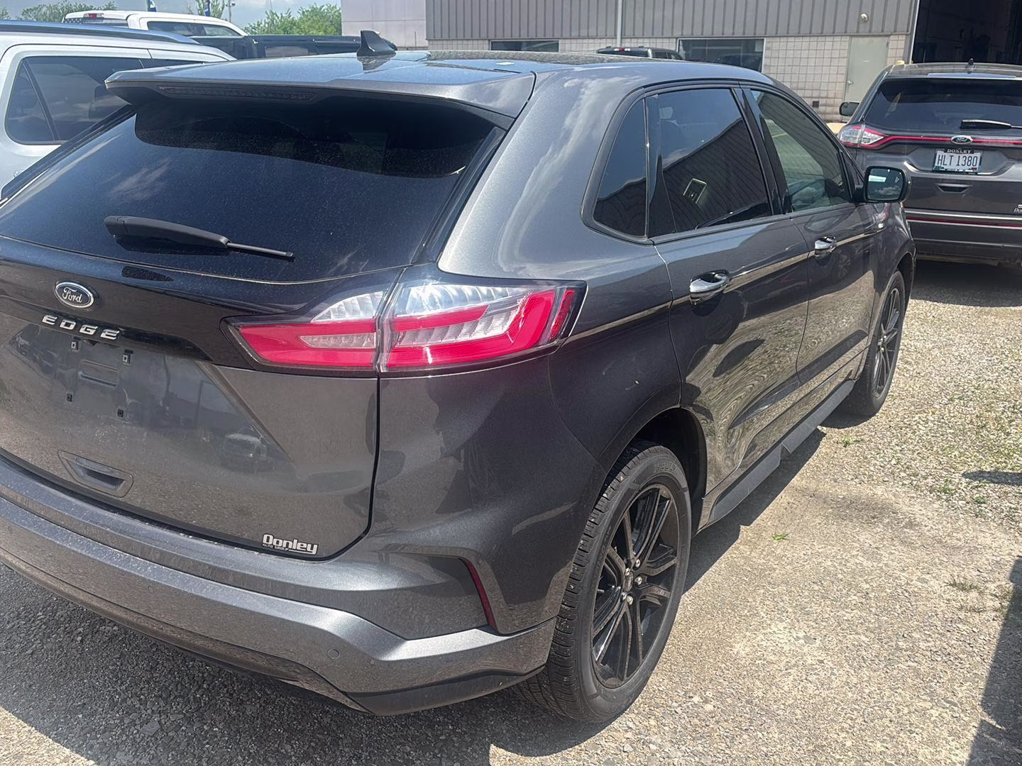 2023 Carbonized Gray Metallic Ford Edge ST-Line AWD SUV