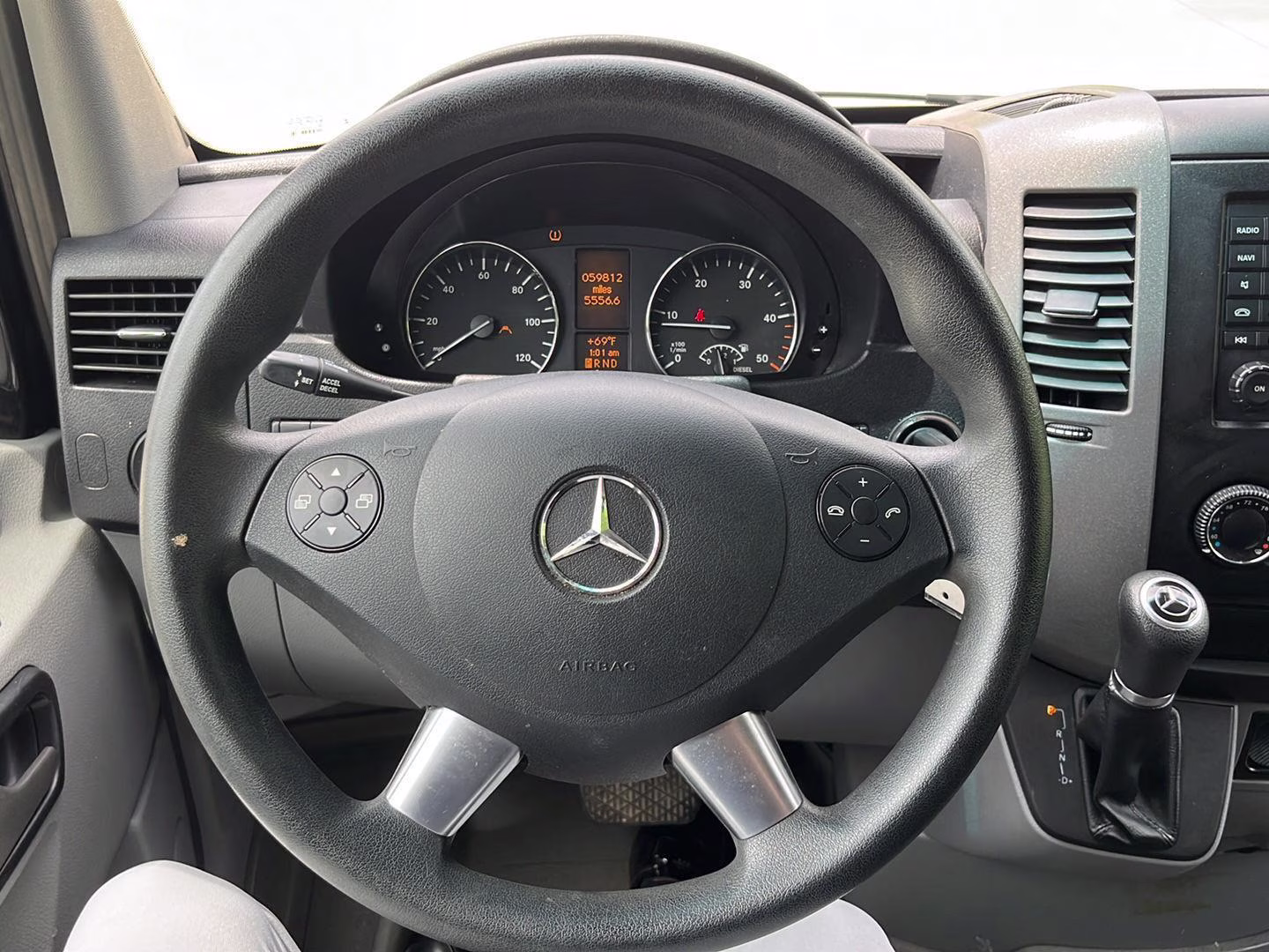 2014 Obsidian Black Metallic Mercedes-Benz Sprinter Crew Vans 2500 RWD Van