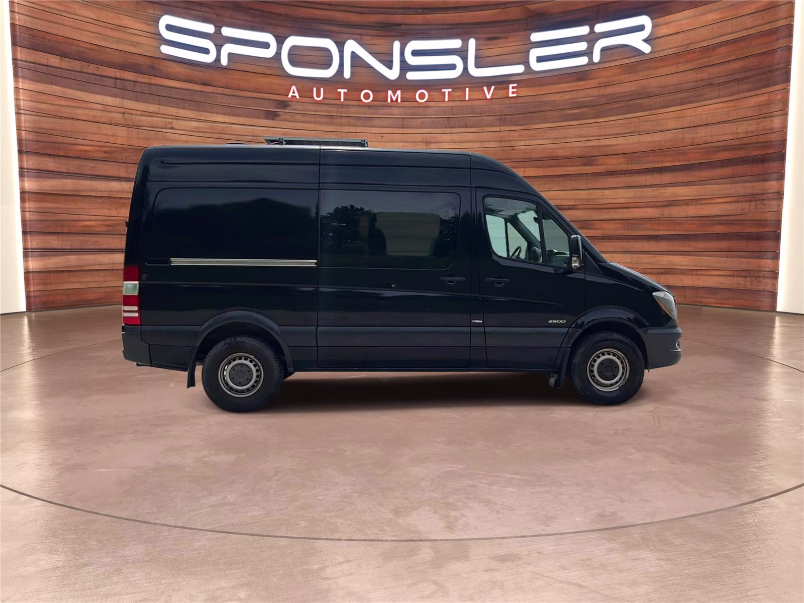 2014 Obsidian Black Metallic Mercedes-Benz Sprinter Crew Vans 2500 RWD Van