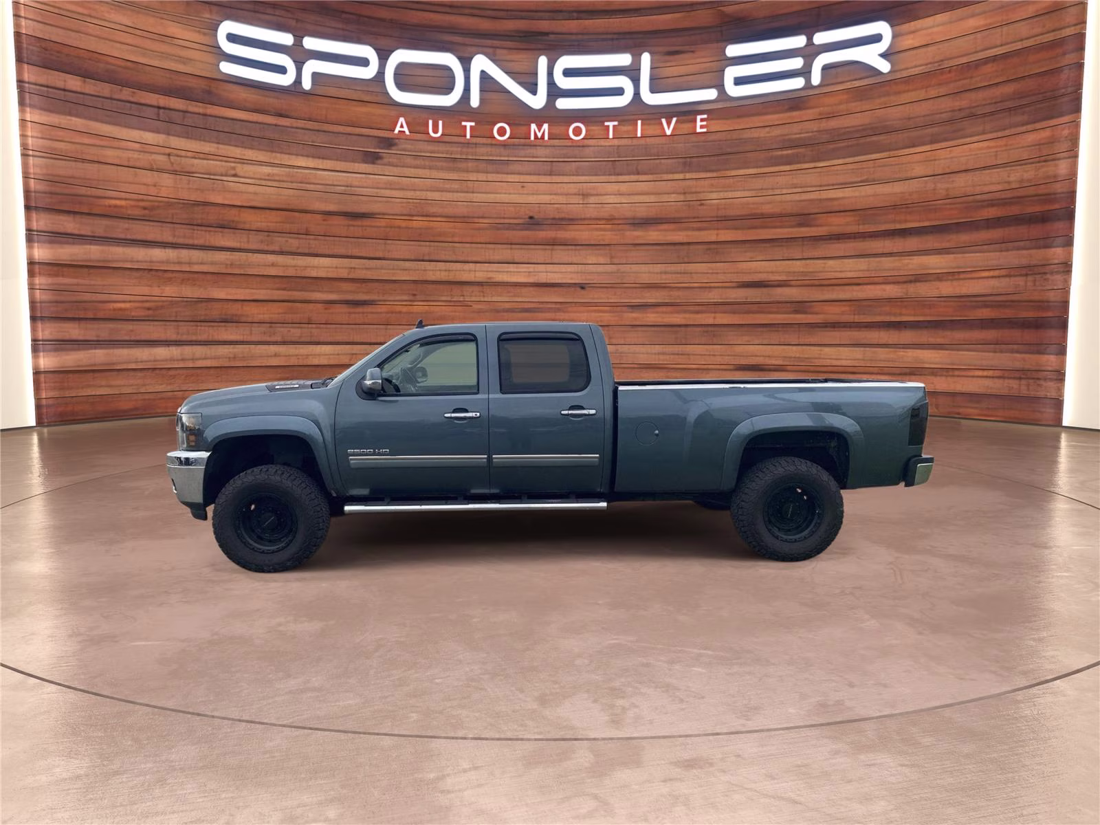 2012 Blue Granite Metallic Chevrolet Silverado 2500HD LTZ 4X4 Truck