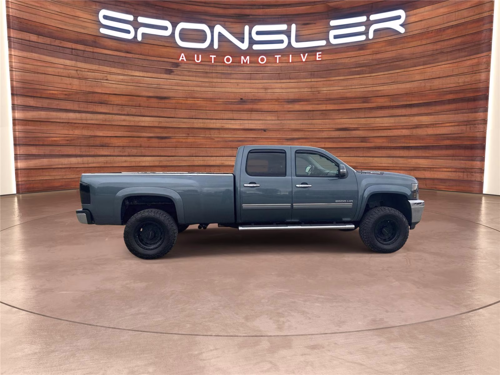 2012 Blue Granite Metallic Chevrolet Silverado 2500HD LTZ 4X4 Truck