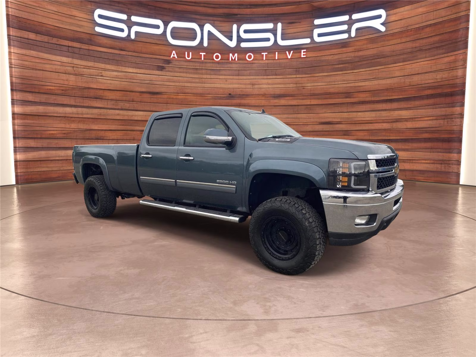 2012 Blue Granite Metallic Chevrolet Silverado 2500HD LTZ 4X4 Truck