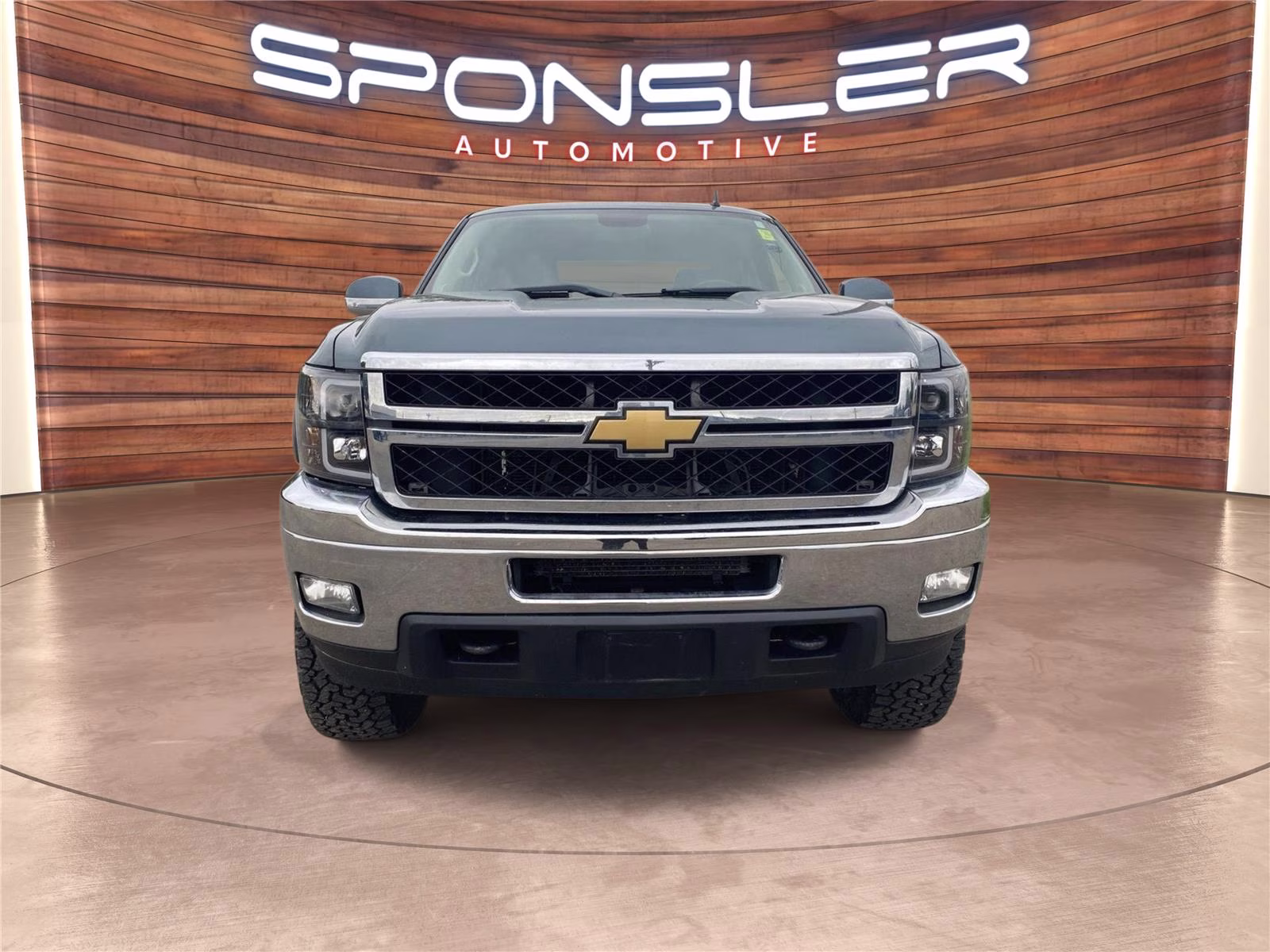 2012 Blue Granite Metallic Chevrolet Silverado 2500HD LTZ 4X4 Truck