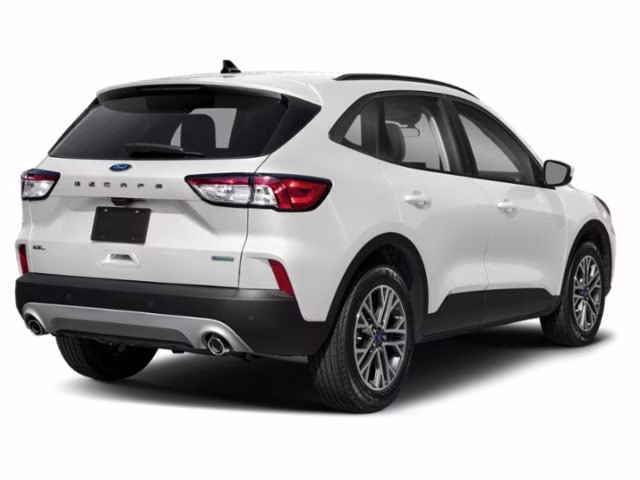 2020 Oxford White Ford Escape SEL FWD SUV