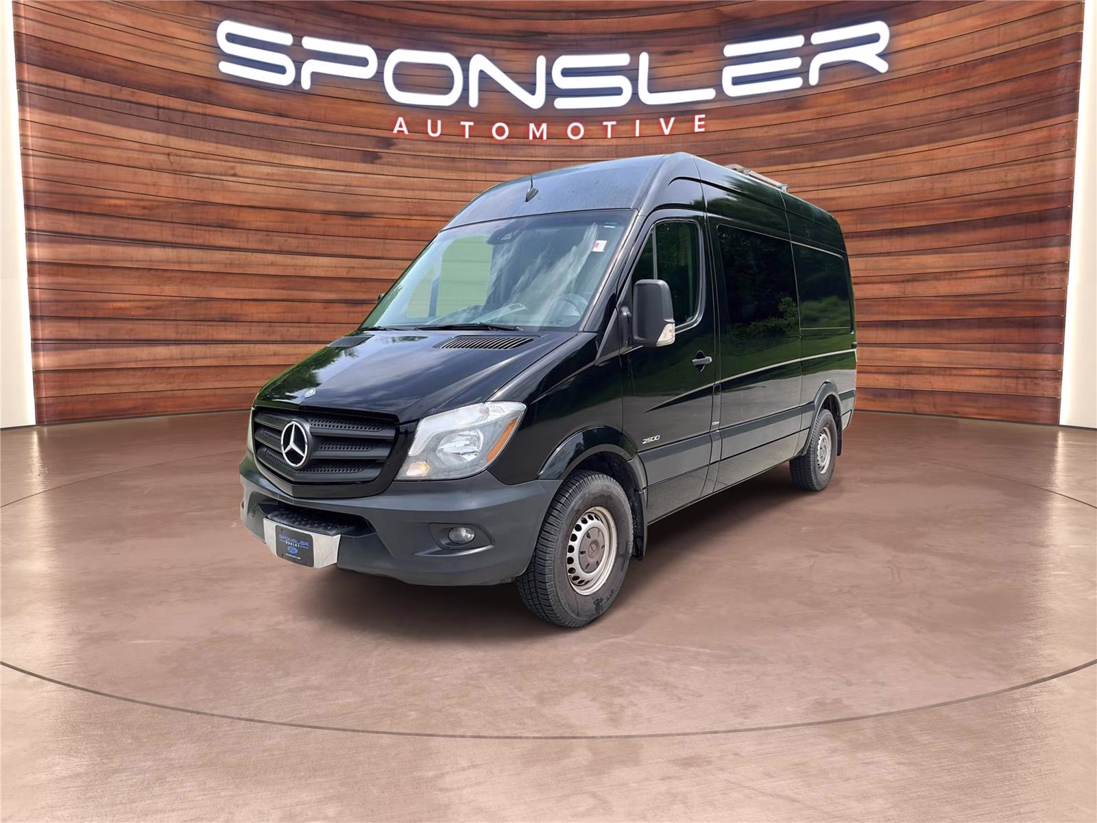 2014 Obsidian Black Metallic Mercedes-Benz Sprinter Crew Vans 2500 RWD Van