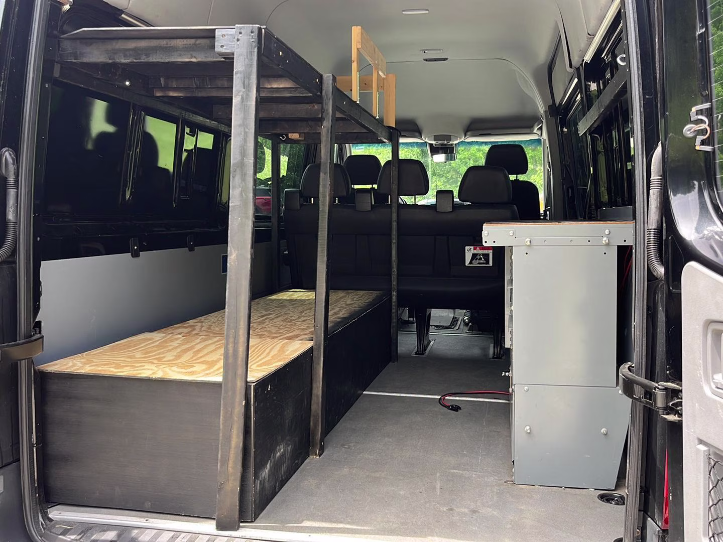 2014 Obsidian Black Metallic Mercedes-Benz Sprinter Crew Vans 2500 RWD Van