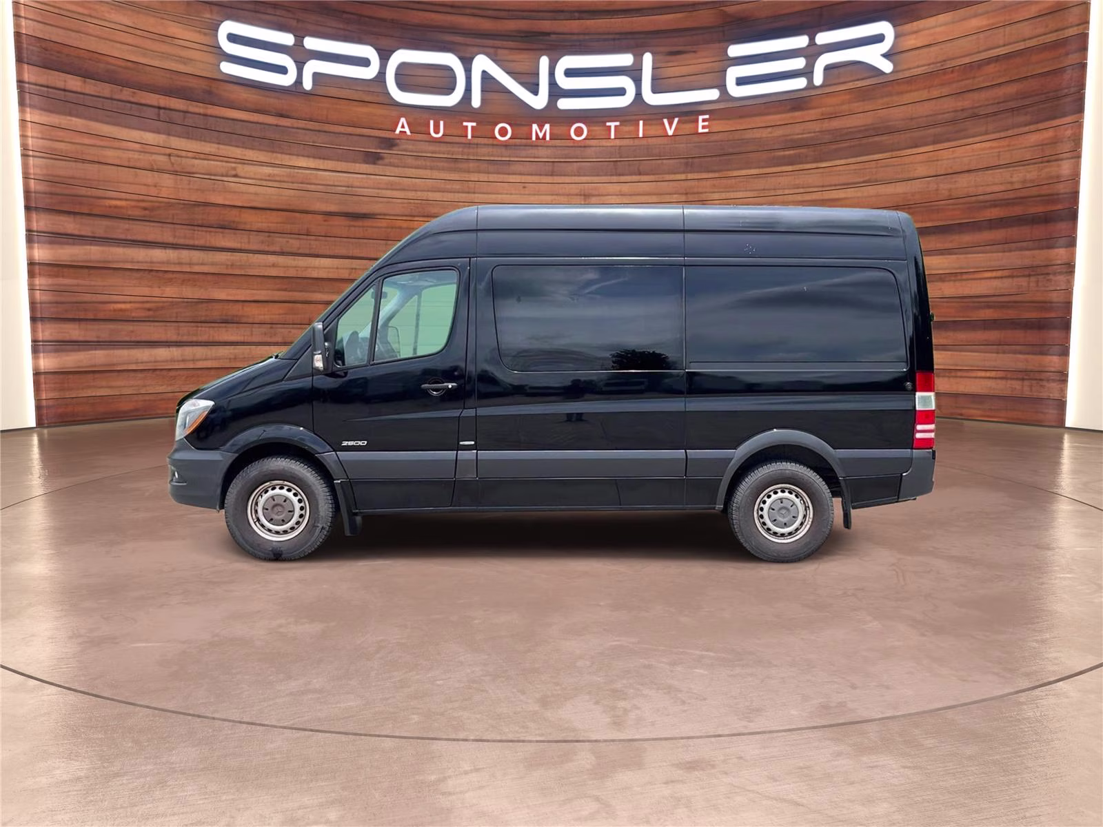 2014 Obsidian Black Metallic Mercedes-Benz Sprinter Crew Vans 2500 RWD Van
