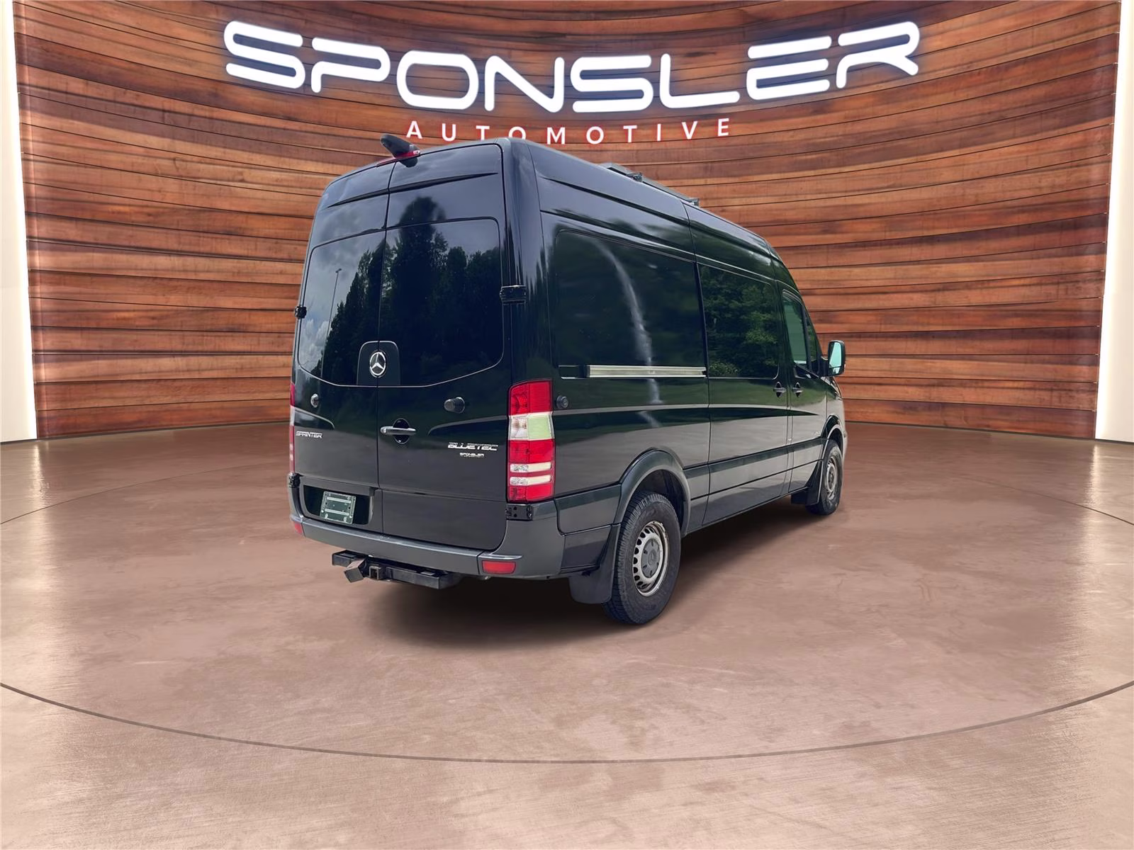 2014 Obsidian Black Metallic Mercedes-Benz Sprinter Crew Vans 2500 RWD Van