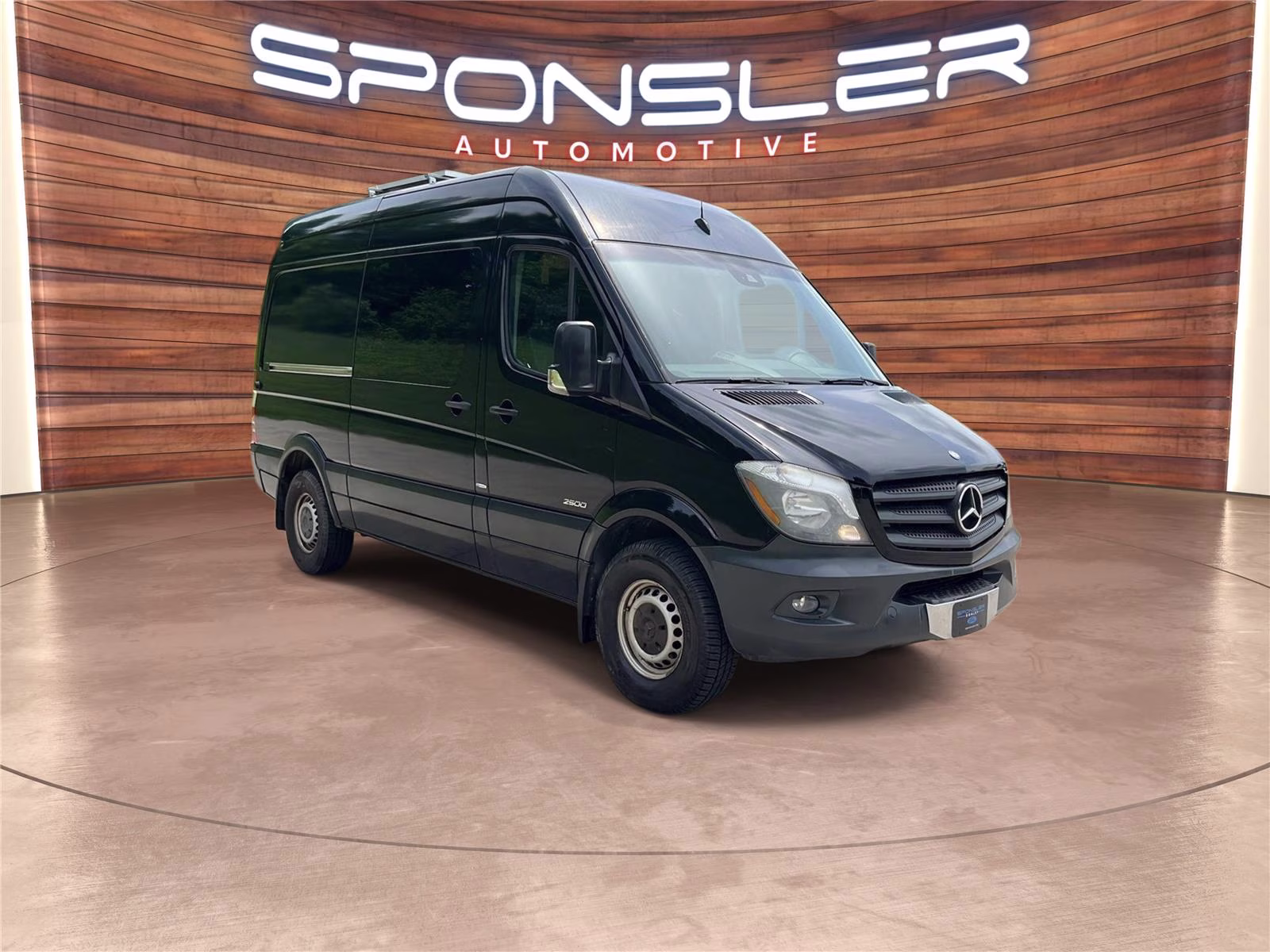 2014 Obsidian Black Metallic Mercedes-Benz Sprinter Crew Vans 2500 RWD Van