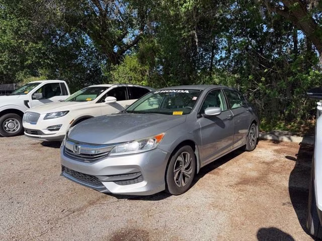 2017 Lunar Silver Metallic Honda Accord Sedan LX FWD Sedan