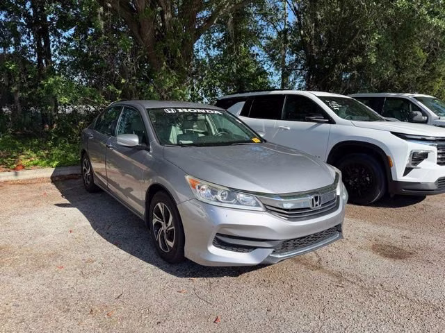 2017 Lunar Silver Metallic Honda Accord Sedan LX FWD Sedan