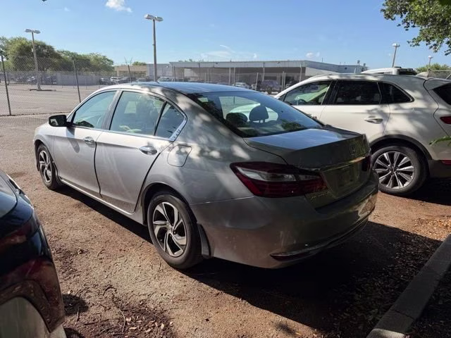2017 Lunar Silver Metallic Honda Accord Sedan LX FWD Sedan