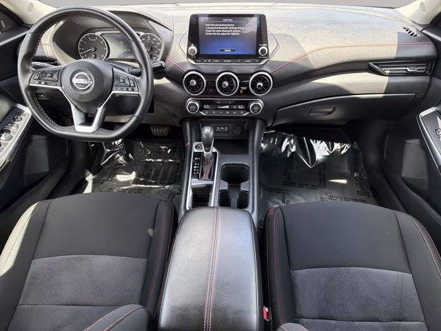 2024 Atlantic Gray Metallic Nissan Sentra SR FWD Sedan