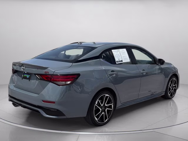 2024 Atlantic Gray Metallic Nissan Sentra SR FWD Sedan