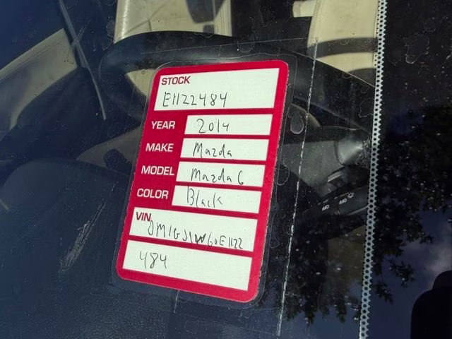 2014 Jet Black Mica Mazda Mazda6 i Grand Touring FWD Sedan