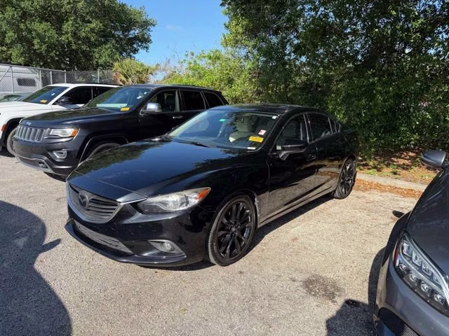 2014 Jet Black Mica Mazda Mazda6 i Grand Touring FWD Sedan
