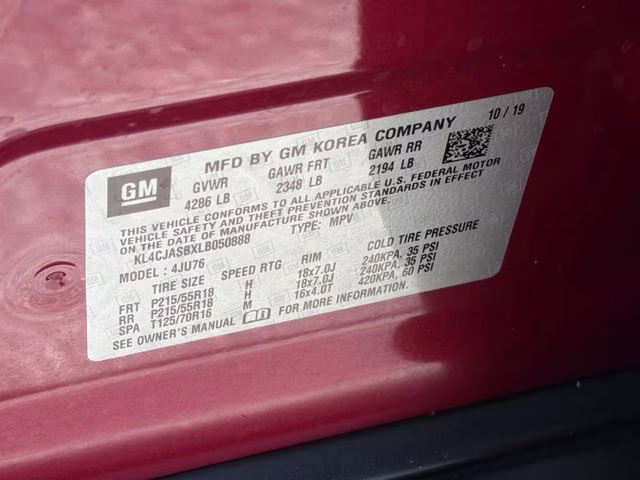 2020 Winterberry Red Metallic Buick Encore Preferred FWD SUV