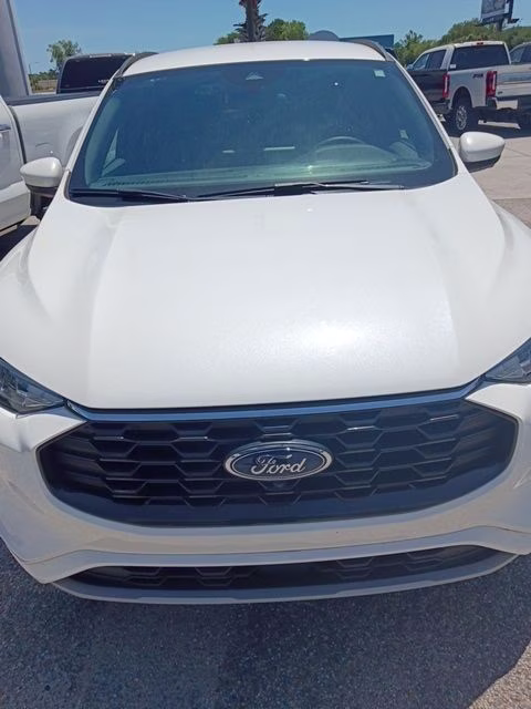 2023 White Metallic Ford Escape ST-Line Select AWD SUV