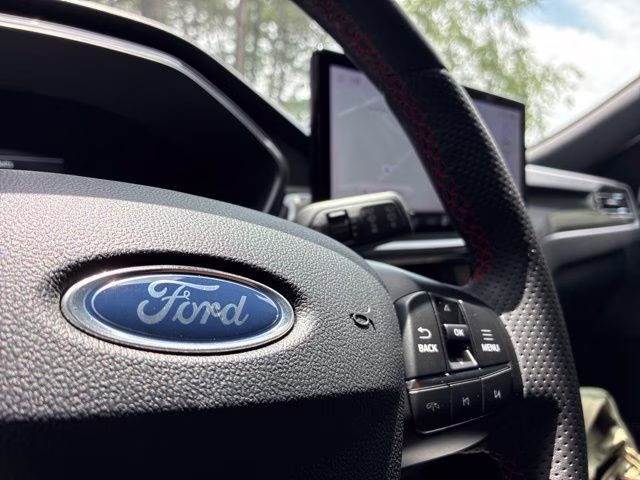 2023 White Metallic Ford Escape ST-Line Select AWD SUV