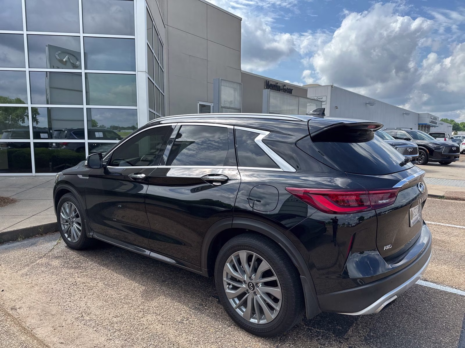 2025 Black Obsidian INFINITI QX50 LUXE AWD SUV