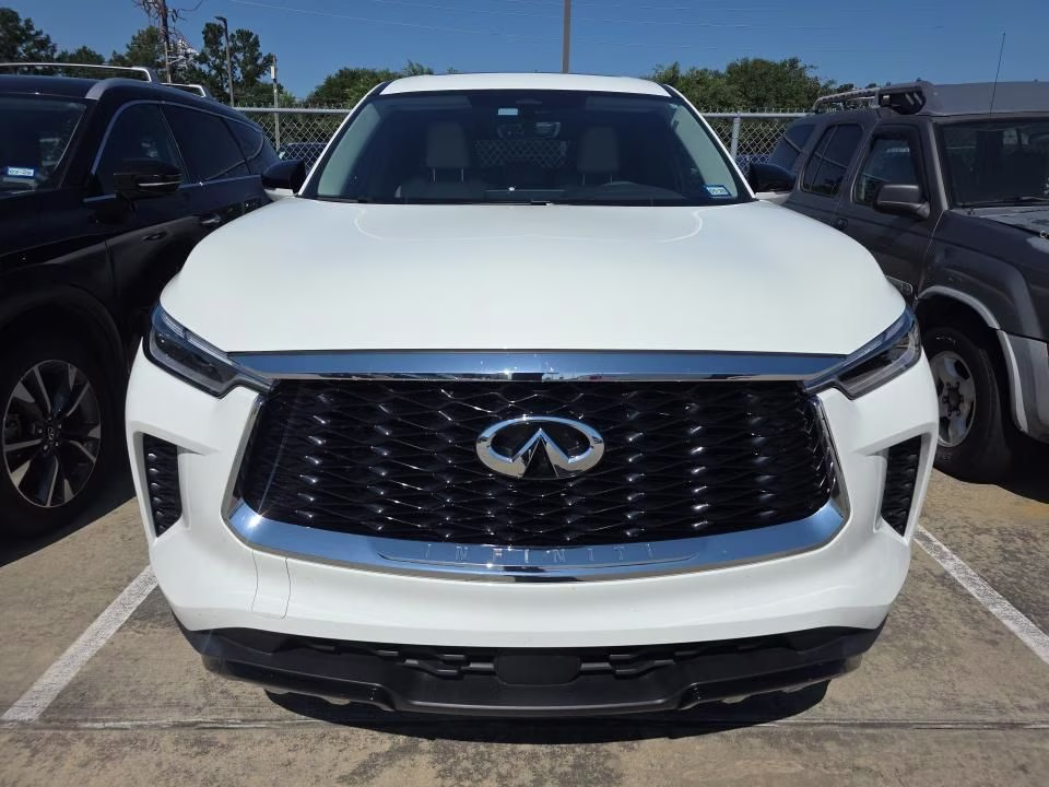 2023 Glacier White INFINITI QX60 PURE FWD SUV
