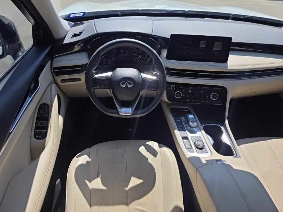 2023 Glacier White INFINITI QX60 PURE FWD SUV