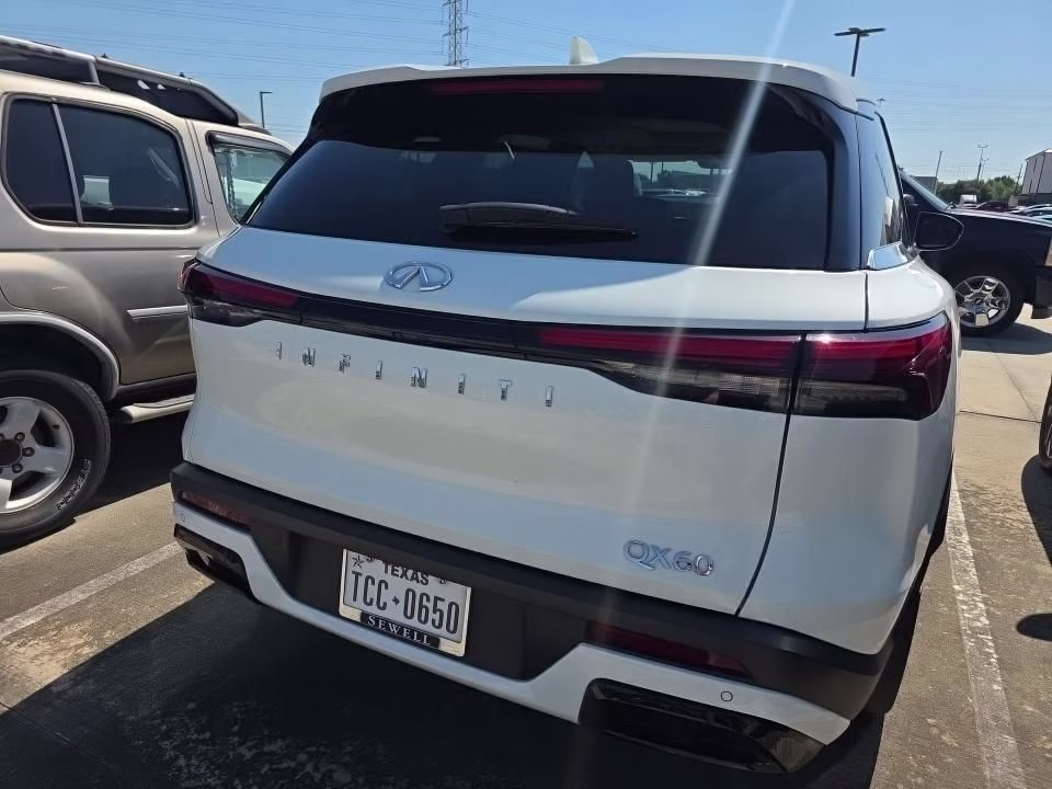 2023 Glacier White INFINITI QX60 PURE FWD SUV