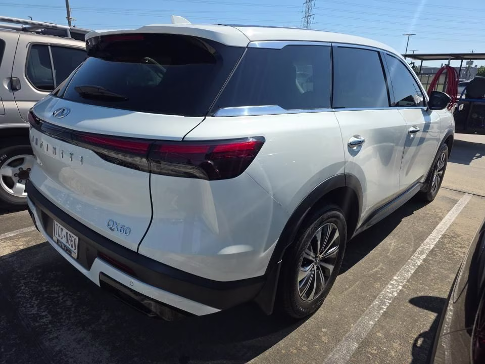 2023 Glacier White INFINITI QX60 PURE FWD SUV