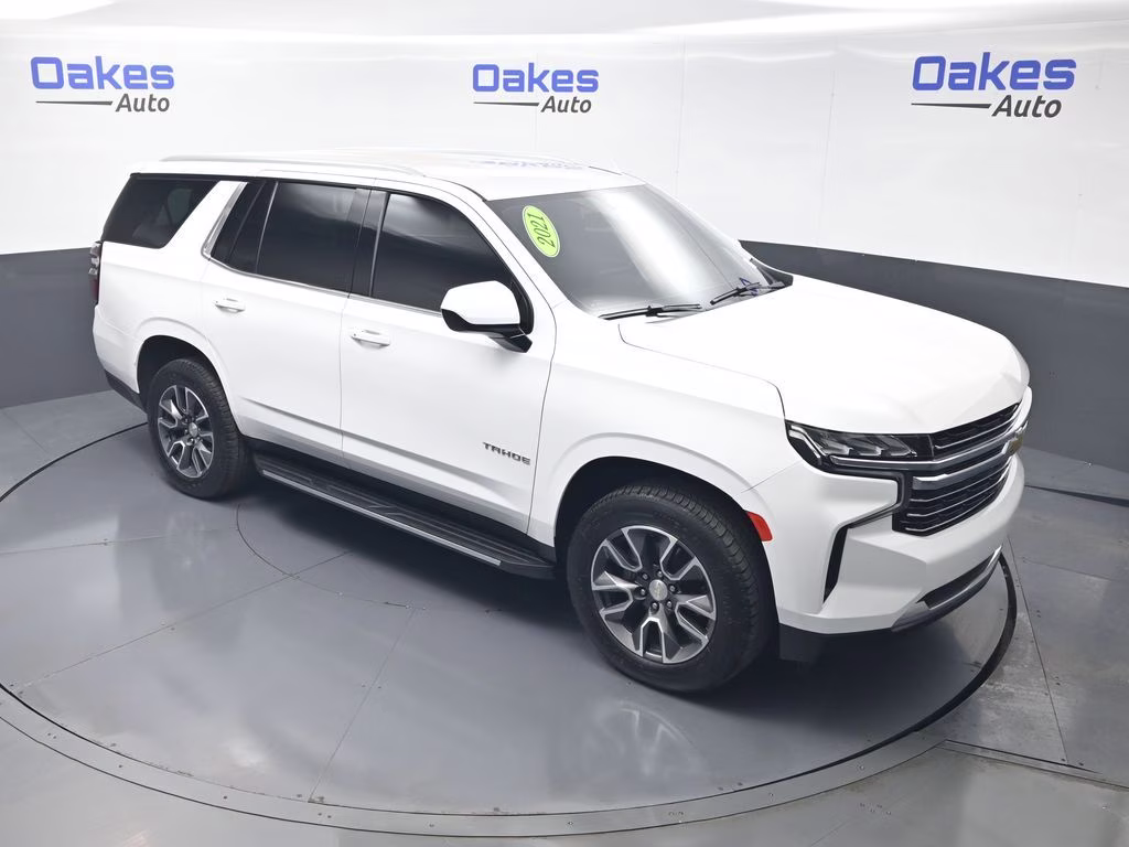 2021 Summit White Chevrolet Tahoe LT 4X4 SUV