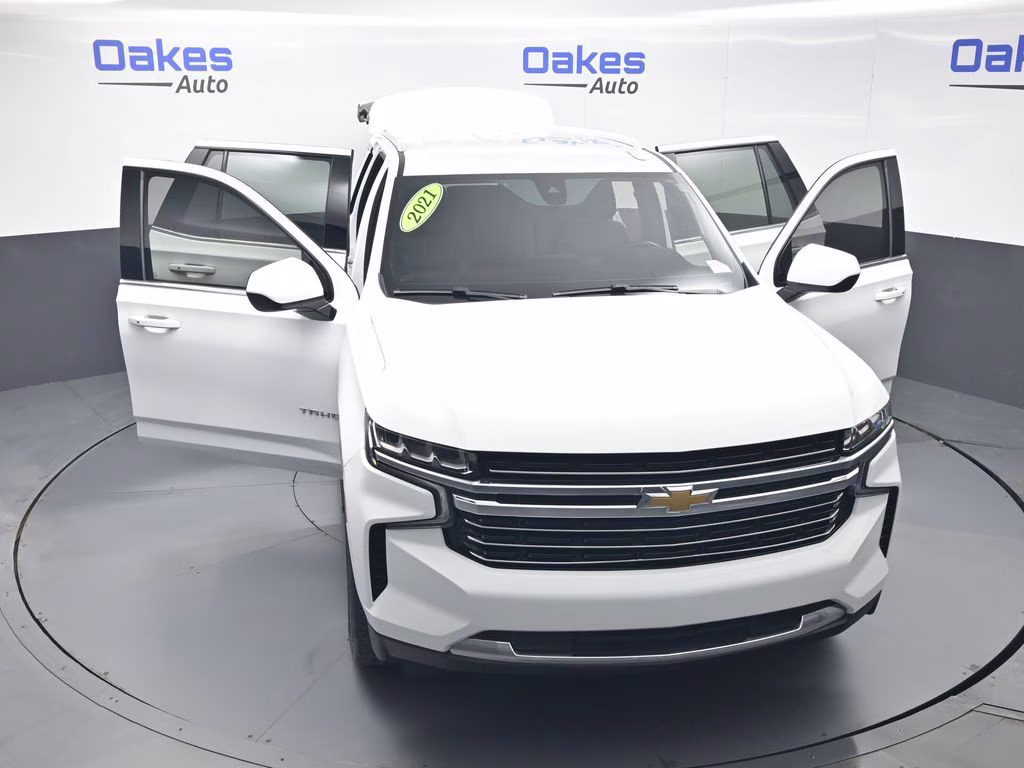 2021 Summit White Chevrolet Tahoe LT 4X4 SUV