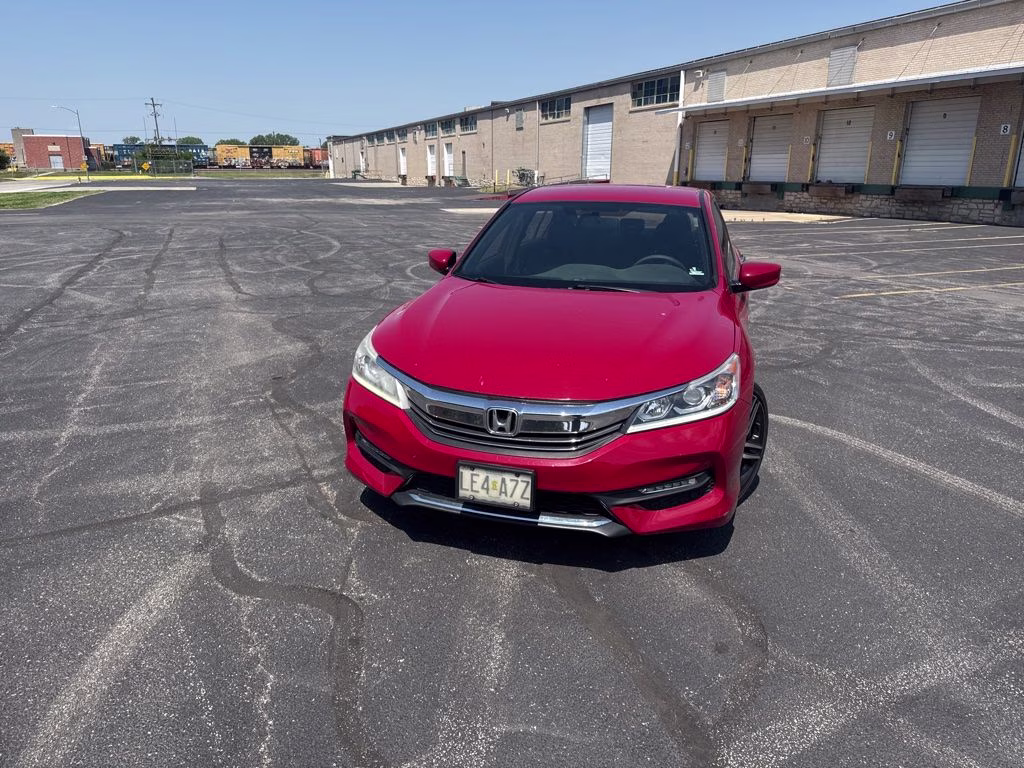 2016 San Marino Red Honda Accord Sport FWD Sedan