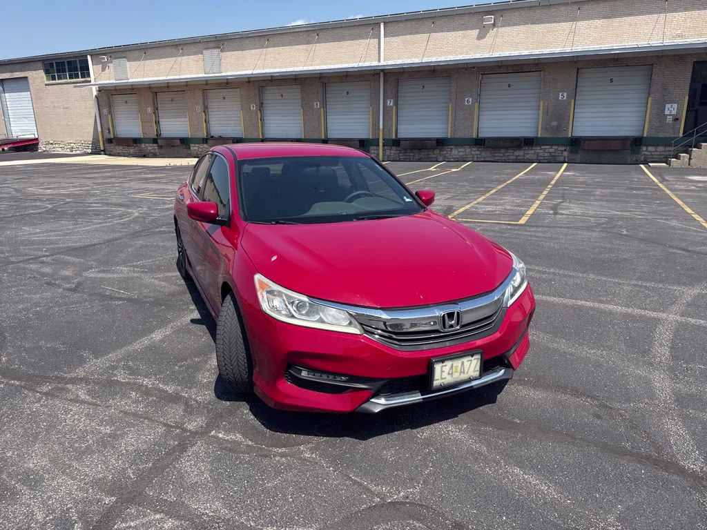 2016 San Marino Red Honda Accord Sport FWD Sedan