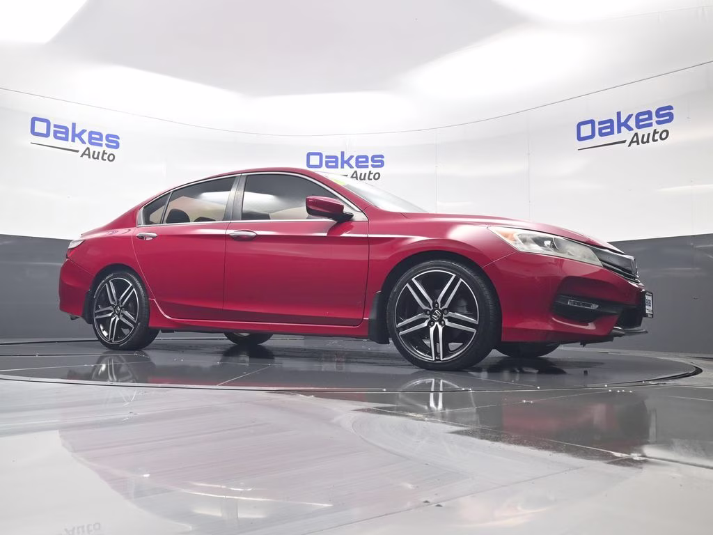 2016 San Marino Red Honda Accord Sport FWD Sedan