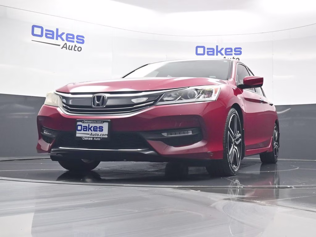 2016 San Marino Red Honda Accord Sport FWD Sedan