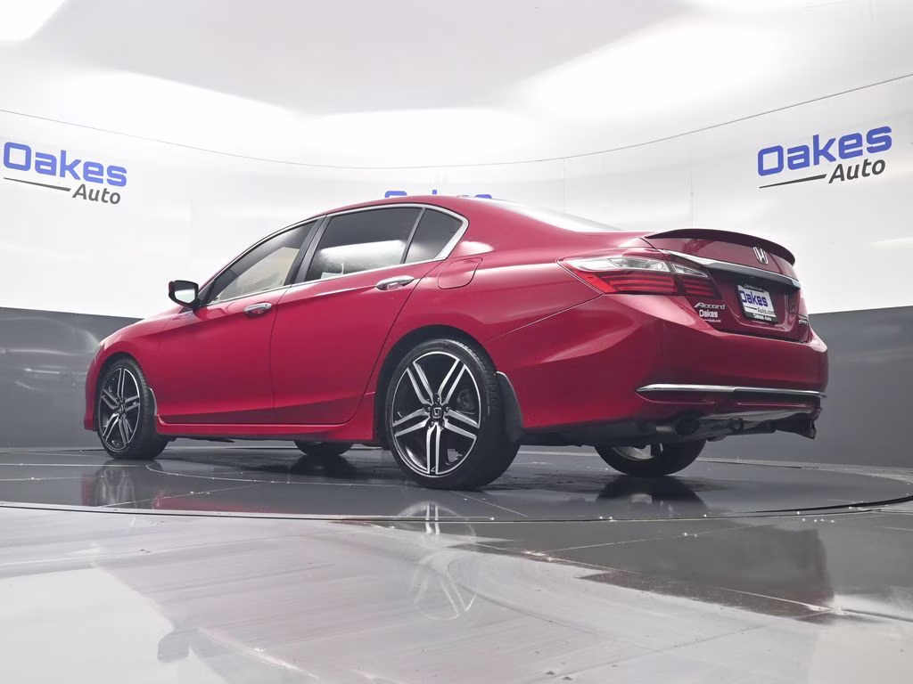 2016 San Marino Red Honda Accord Sport FWD Sedan