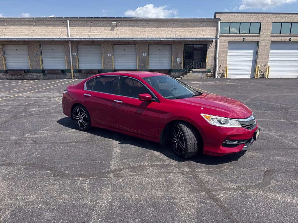2016 San Marino Red Honda Accord Sport FWD Sedan